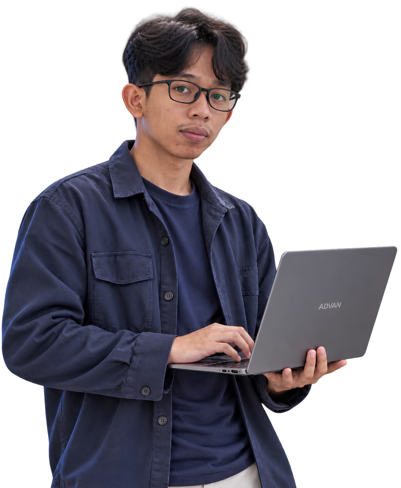 Platform pendidikan Pintara ditampilkan pada laptop di atas podium gelap.